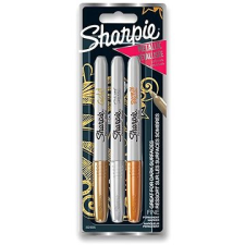 Sharpie Metallic 1,4 mm, 3 metálszín filctoll, marker