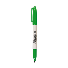 Sharpie papermate fine zöld permanent marker filctoll, marker