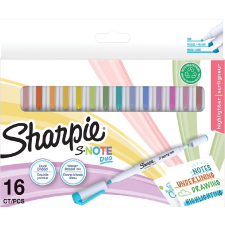 Sharpie S-Nota Duo Vízbázisú marker készlet - Vegyes színek (16 db / csomag) filctoll, marker