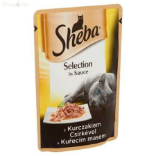 Sheba 85 g alutasakos cicaeledel JUNIOR csirkés macskaeledel
