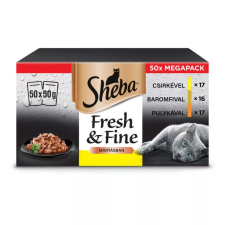 Sheba Mini 50x50g baromfi macskaeledel