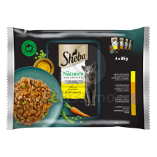  Sheba Nature's Collection nedves macskaeledel - baromfi válogatás 4 x 85 g macskaeledel