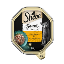 Sheba Sauce Collection nedves macskaeledel - pulyka 85 g macskaeledel