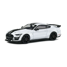  Shelby Mustang GT500 2020 fehér/fekete modell autó 1:43 makett