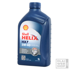 Shell Helix HX7 A3/B4 5W-40 motorolaj 1L motorolaj
