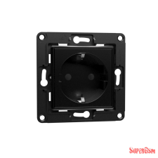 Shelly fali konnektor aljzat, fekete, Shelly Wall Switch fali kapcsolócsalád rendszerhez okos kiegészítő