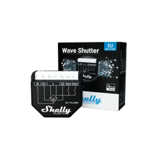 Shelly Qubino Wave Shutter, Z-Wave protokoll kompatibilis okosvezérlés motoros redőnyökhöz és árnyékolókhoz (ALL-REL-WAVE2RS) (ALL-REL-WAVE2RS) okos kiegészítő