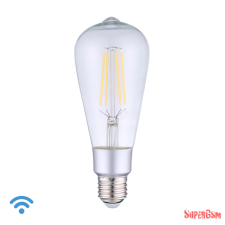 Shelly Vintage E27 ST64 LED-es okoizzó okos kiegészítő