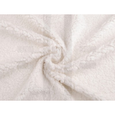  Sherpa dekor/ruházati szörme - Ecru dekorációs kellék