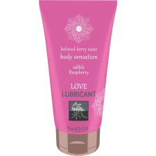 Shiatsu Love Lubricant edible - Raspberry 75ml síkosító