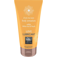 Shiatsu Love Lubricant edible - White Tea &amp; Peach 75ml síkosító