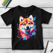  Shiba Inu póló (Gyerek)(Színes 2) gyerek póló