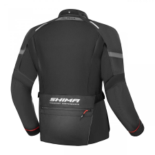 Shima Alpha motoros kabát fekete motoros kabát