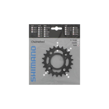 Shimano Acera FC-M391 MTB első lánckerék, 22T, 64 mm, 9s, acél, fekete kerékpár hajtómű