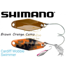  Shimano Cardiff Wobble Swimmer 2,5G Brown Orange Camo 23T (5Vtr025L23) csali