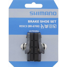 Shimano fékpofa országúti br6700-g (r55c3) betétes párban (glossy grey szürke) kerékpáros kerékpár és kerékpáros felszerelés