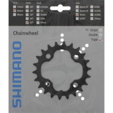 Shimano lánckerék 22f fcm590 22f fekete kerékpáros kerékpár és kerékpáros felszerelés
