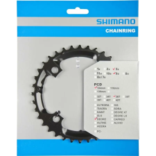 Shimano lánckerék 36f fcm590 m430 m431 m391 fct3010 fekete kerékpáros kerékpár hajtómű