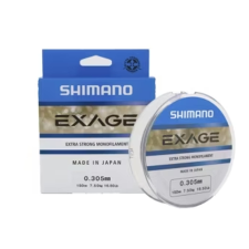  Shimano Mainline Exage 300m 0.305mm 7.5kg Steel grey monofil zsinór (EXG30030) horgászzsinór