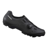 Shimano SH-XC300 MTB SPD kerékpáros cipő, szélesített, fekete, 43-as