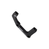 Shimano tárcsafék adapter, hátsó, IS-PM203, alumínium, fekete