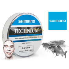 Shimano Technium Line Grey - 0,185mm 3,2kg 200m zsinór (Tec20018) horgászzsinór