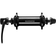 Shimano Tourney HB-TX500 trekking első kerékagy, 32H, gyorszáras, fekete, doboz nélkül kerékpár és kerékpáros felszerelés