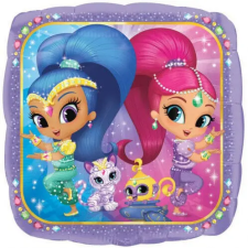  Shimmer és Shine Magic fólia lufi 43 cm party kellék