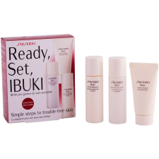 Shiseido IBUKI 30ml tisztító + 30ml puhító koncentrátum + 30ml hidratáló emulzió Kezdőcsomag Hölgyeknek arckrém