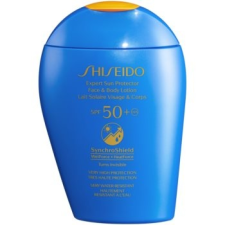 Shiseido Sun Care Expert Sun Protector Face &amp; Body Lotion naptej arca és testre SPF 50+ 150 ml naptej, napolaj