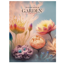 SHKOLYARYK Füzet, tűzött, A5, vonalas, 48 lap, SHKOLYARYK &quot;Garden&quot;, vegyes füzet