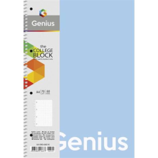 SHKOLYARYK Genius 80 lapos A4 vonalas spirálfüzet több színben (A4-080-6803L) füzet
