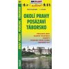 Shocart SC 209. Prága környéke, Okoli Prahy Posázavi Táborsko turista térkép Shocart 1:100 000