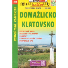 Shocart SC 212. Domazlicko Klatovsko turista térkép Shocart 1:100 000 térkép