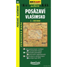 Shocart SC 43. Posazavi, Vlasimsko turista térkép Shocart 1:50 000 térkép