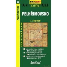 Shocart SC 44. Pelhrimovsko turista térkép Shocart 1:50 000 térkép