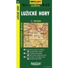 Shocart SC 4. Luzicke hory turista térkép Shocart 1:50 000 térkép