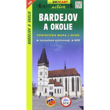 Shocart SHC 1113. BARDEJOV A OKOLIE / BÁRTFA KÖRNYÉKE TURISTA TÉRKÉP térkép