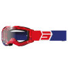 SHOT Assault 2.0 Drop motocross szemüveg fehér-kék-piros