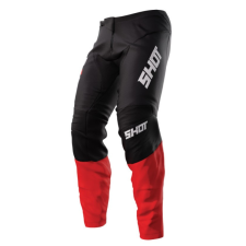 SHOT Devo Reflex motocross nadrág fekete-piros motoros nadrág