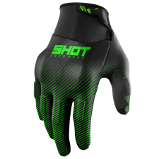 SHOT Drift Rim motocross kesztyű zöld motoros kesztyű