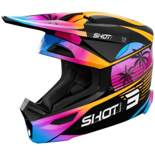 SHOT Furious Miami motokrossz bukósisak fényes narancssárga bukósisak