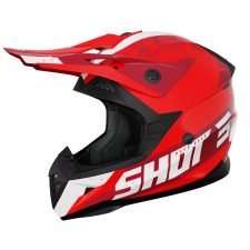 SHOT Pulse Airfit gyerek motokrossz sisak fényes piros bukósisak