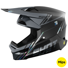 SHOT Race Sprint motokrossz sisak gyöngyház fekete-szürke bukósisak