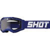 SHOT Rocket Kid 2.0 gyerek motokrossz szemüveg kék (átlátszó plexi)