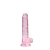 Shots Toys RealRock Realisztikus Dildó Herékkel 17 cm Rózsaszín