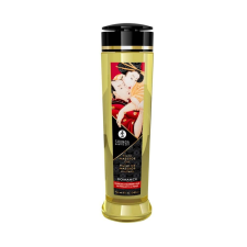 Shunga EROTIC MASSAGE OIL 240 ml / 8 oz SPARKLING STRAWBERRY WINE masszázsolaj és gél