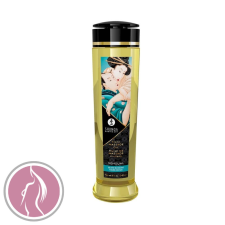 Shunga Erotic Massage Oil Island Blossoms - erotikus masszázsolaj - virágos (240 ml) masszázsolaj és gél