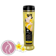 Shunga Erotic Massage Oil Monoi - erotikus masszázsolaj - monoi (240 ml) masszázskrémek, masszázsolajok