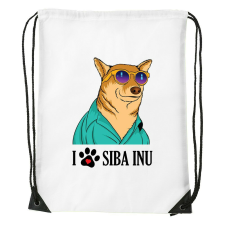  Siba Inu - Sport táska fehér tornazsák